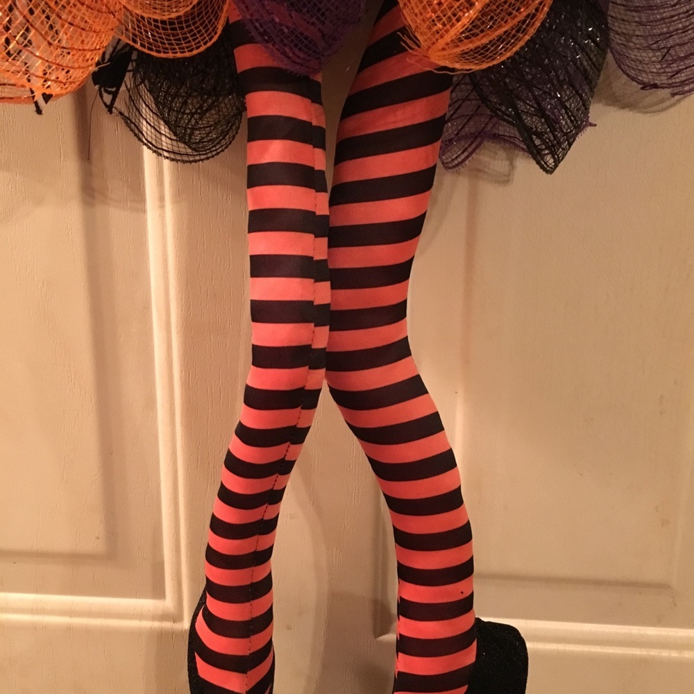 Witch legs wreath